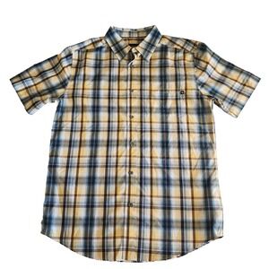 Marmot Mens Short Sleeve Button Down Shirt M EUC Outdoors Hiking
